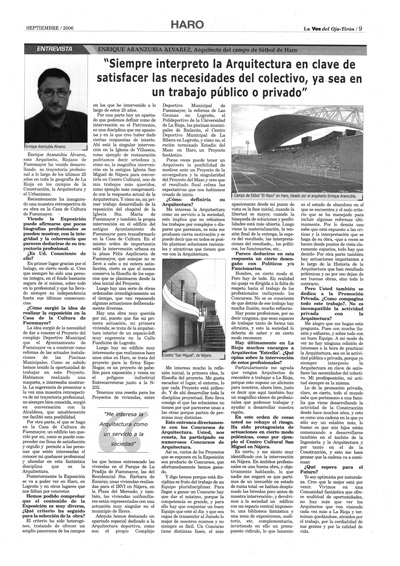 Entrevista Enrique Aranzubia